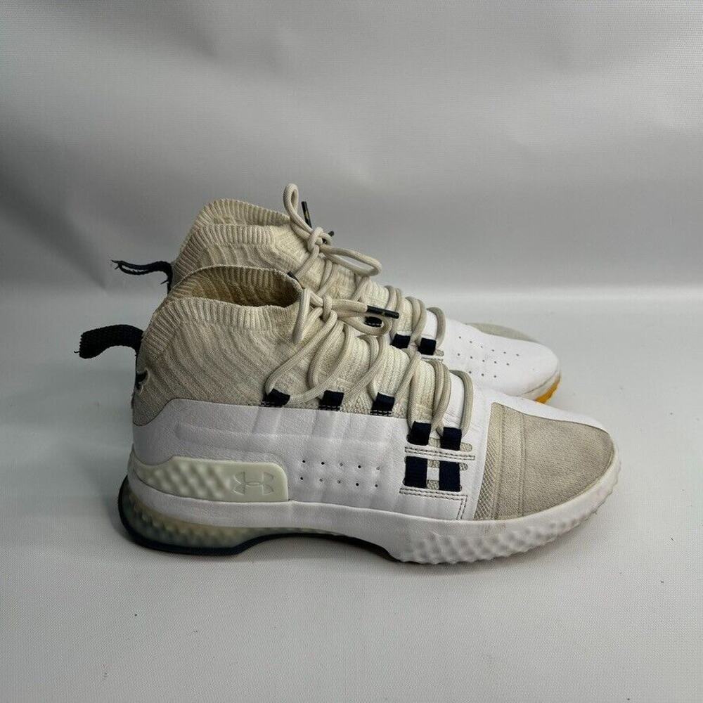 Under Armour Project Rock 1 Athletic Shoes White 3020788 108 Trainer Size 9